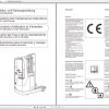 Still Reach Mast Stacker FMI FM Type 447 Operating Manual 1