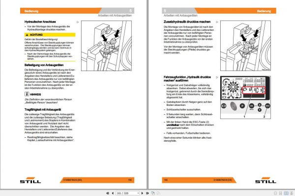 Still Reach Truck FM X 10 14 17 20 25 1900 1921 Operating Manual DE 3