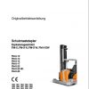 Still Reach Truck FM X FM XN FM XW FM XEW 1900 1922 Operating Manual DE 1