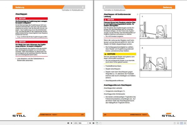 Still Reach Truck FM X FM XN FM XW FM XEW Li Ion 1900 1922 Operating Manual DE 3
