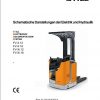 Still Sit on Pallet Stacker FV X12 16 FV X12 16i Electrical Hydraulic Schematic DE 1