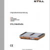 Still Supplement Operating Manual DE 2
