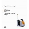 Still Tractor LTX10 LTX20 LTX T04 0611 0612 Operating Manual DE 1