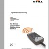Still iGo neo Supplement Operating Maintenance Manual DE 3