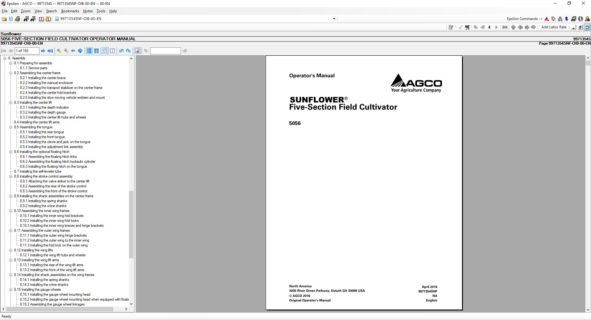 Sunflower Parts Catalog Workshop EU 03.2021 1