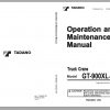 Tadano Mobile Crane 2021 DVD GR GT TC Series All Model Operator Maintenance Manual 2