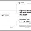 Tadano Mobile Crane 2021 DVD GR GT TC Series All Model Operator Maintenance Manual 7