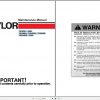 Taylor Forklift T 180S 360LTXH300LTXH350LTXH400LTXB180S 300L Maintenance Manual 1