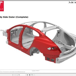 Tesla Model S 2016 Worskhop Manual Diagram Parts Catalog 1
