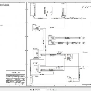 Tesla Model X SOP6 LHD Wiring Diagram 2018 3