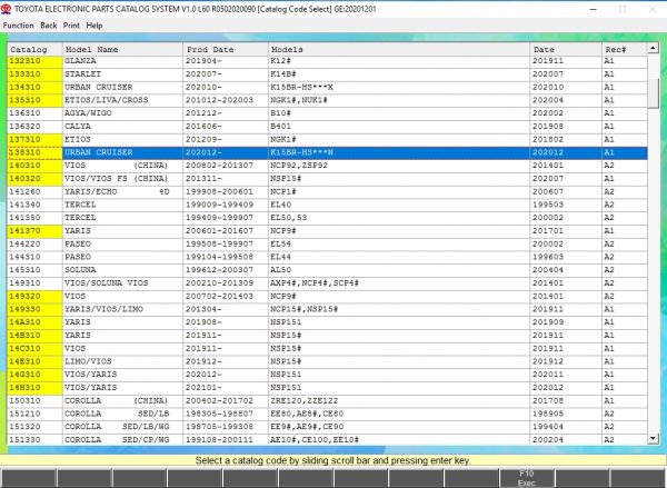 Toyota Lexus EPC 2021 ALL REGIONS 12.2020 SPARE PARTS CATALOG 6