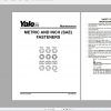 Yale Forklift Class 1 5 Full Model DVD Service Manuals Updated 03 12