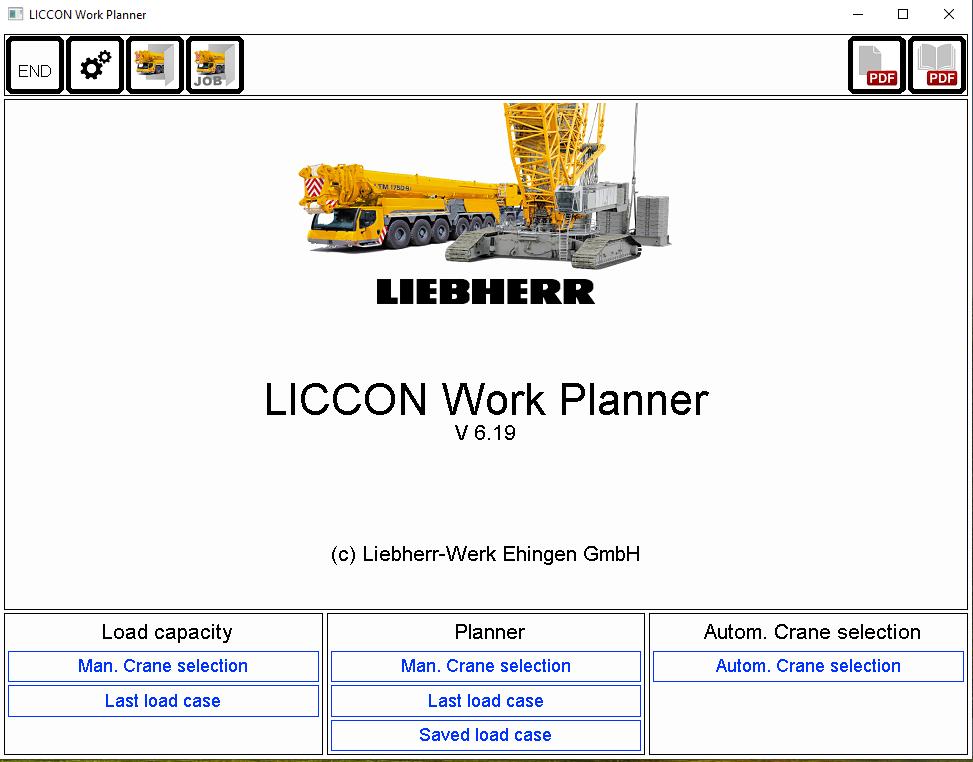 1Liebherr LICCON Universal Work Planner V6191mGWZ