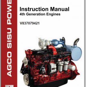 AGCO Sisu Power Diesel Engines V837079421 Instruction Manual 1