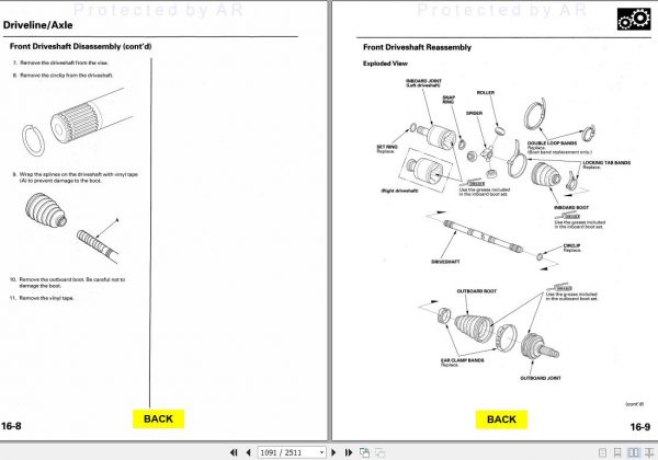 Acura MDX 2003 2006 Service Manual 4