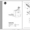 BT Pallet Truck LWE140 LWE160LWE180 Quality Parts Manual 7588761 1