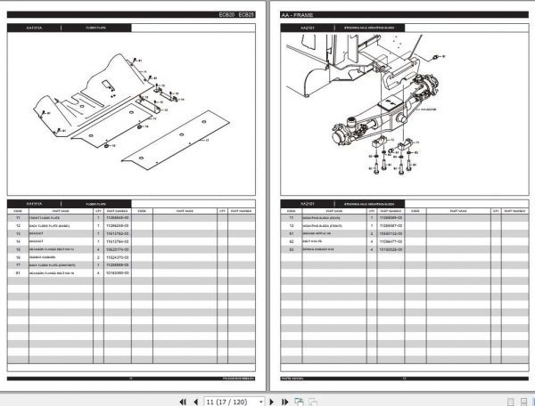 BYD CounterBalance ECB20 ECB25 Service Operator Parts Manual 3