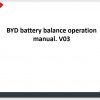 BYD Forklift Battery Trouleshooting Training Manual 1