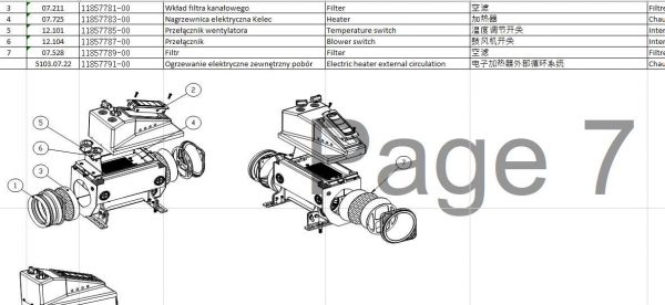 BYD Forklift Hemmar Cabin Parts Manual 2