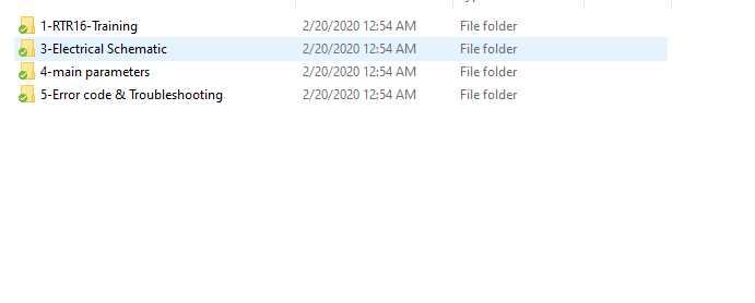 BYD Forklift RTR16 Electrical Schematic Training Manual 1
