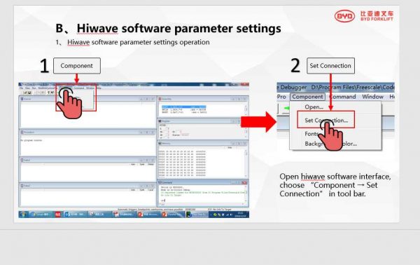BYD Forklift Software Training Manual 3