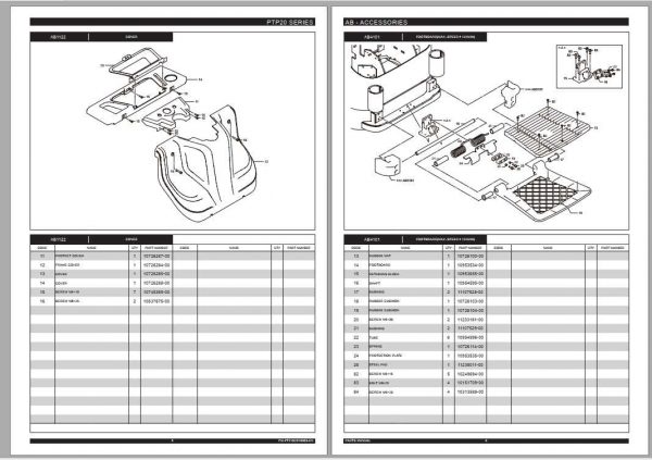 BYD Pallet Truck PTP20 Series Parts Manual 2