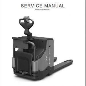 BYD Pallet Truck PTP20 Series Service Manual PM PTP202016001 EN 1