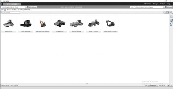 CASE CE Construction Equipment Latin America EPC 02.2021 Spare Parts Catalog DVD 3