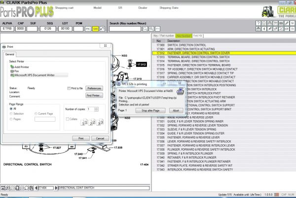 Clark ForkLift Parts Pro Plus v515 04.2021 Spare Parts Catalog 4