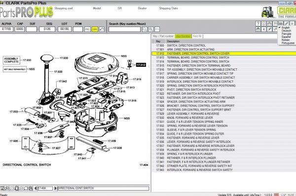 Clark ForkLift Parts Pro Plus v515 04.2021 Spare Parts Catalog 5