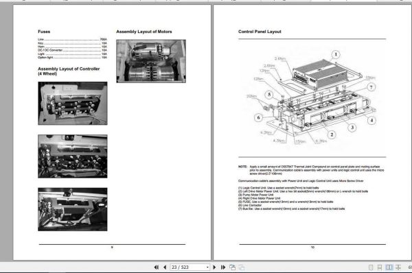 Daewoo Doosan Forklift B16X 5 B18X 5 B20X 5 AC 48V Service Manual 3