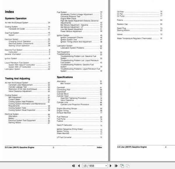 Daewoo Doosan Forklift G20 2 G25 2 G20S 2 G25S 2 G30S 2 Service Manual 2