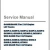 Daewoo Doosan Forklift G430E G643E Tier II LP Engine Service Manual 1