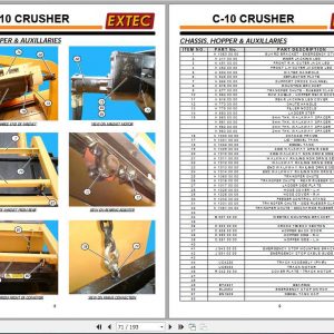 Extec Crusher C10 Operation And Mantenance Manual 2