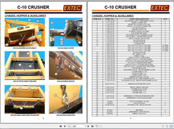 Extec Crusher C10 Operation And Mantenance Manual 2