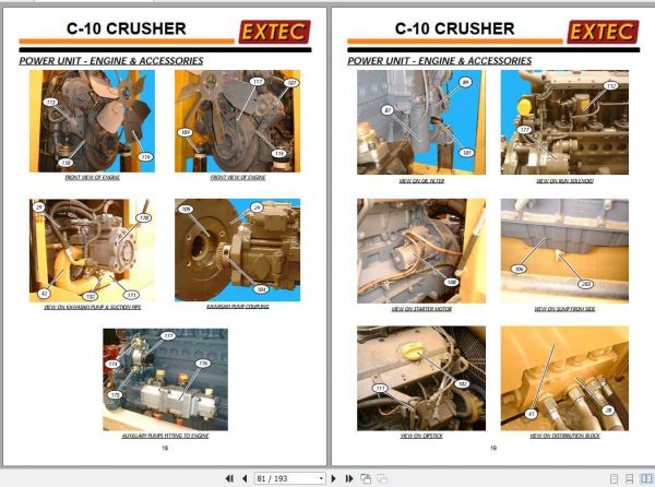 Extec Crusher C10 Operation And Mantenance Manual 3
