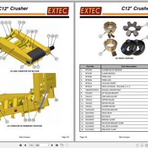 Extec Crusher C12 Operation Mantenance Manual 3 1
