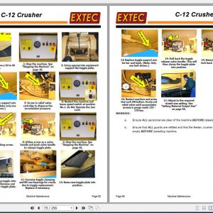Extec Crusher C12 Operation Mantenance Manual 3