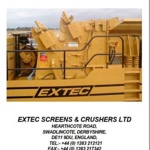 Extec Crusher Impac Operation Part List Manual 1