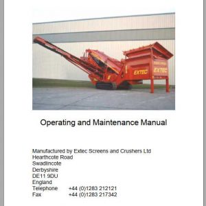 Extec Crusher S3 Fulltrac Operation Mantenance Manual 1