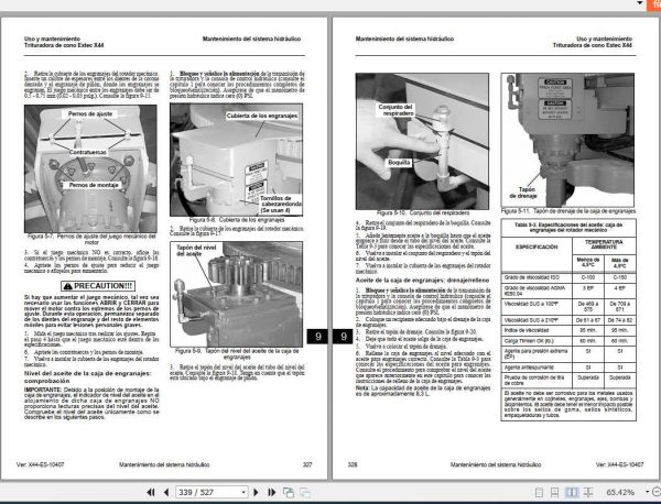 Extec Crusher X44 Mantenance Manual ES 3