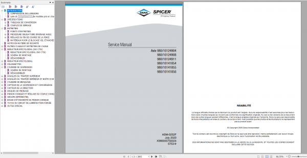 FENDT TRACTOR 20.2 PDF Diagrams Operator Workshop Manuals French FR DVD 11