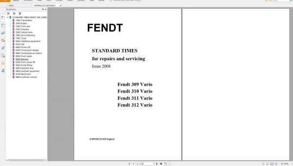 FENDT TRACTOR 22.2GGB PDF Diagrams Operator Manual Workshop Manuals English EN DVD 13