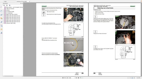 FENDT TRACTOR 22.2GGB PDF Diagrams Operator Manual Workshop Manuals English EN DVD 15