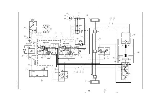 Hamm Roller 3307 3307 VIO 3307P H1.59 Electric Hydraulic Diagrams DEEN 3