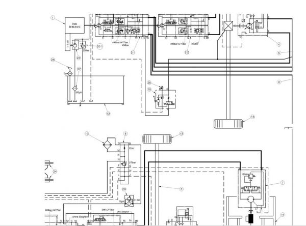 Hamm Roller 3410 3410P 3411 3411P 1.79 Electric Hydraulic Diagrams DEEN 2