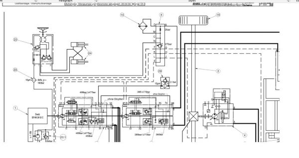 Hamm Roller 3410P 3411P H2.69 Electric Hydraulic Diagrams DEEN 3