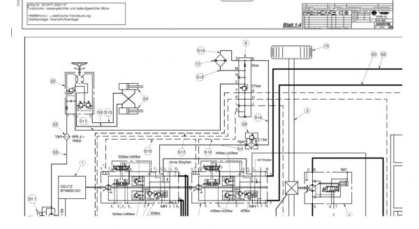 Hamm Roller 3625 HT H1.77 Electric Hydraulic Diagrams EN 3