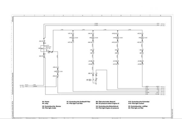 Hamm Roller GRW10 24 H1.90 Electric Hydraulic Diagrams DEEN 2