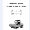Hamm Roller H18iP H20iP H2.02 Electric Hydraulic Diagrams DEEN 1
